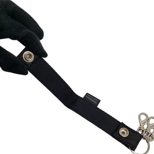 PORTER（ポーター）PORTER (ポーター) ギリー キーホルダー ブラック 886-16146 ブラックの古着・服飾アイテム