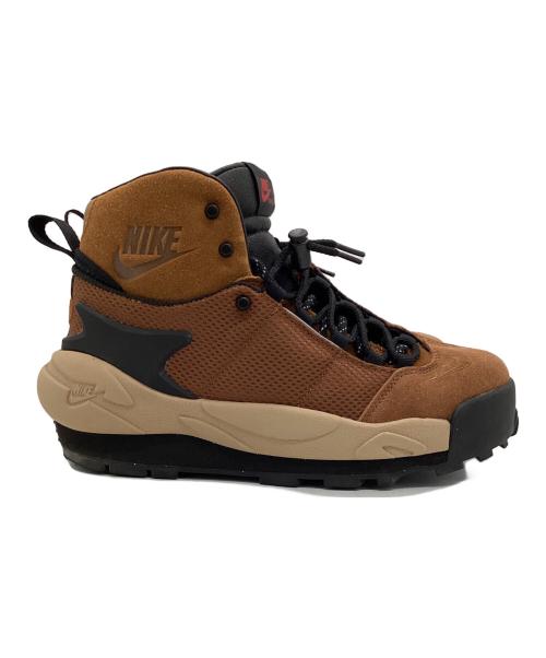 NIKE（ナイキ）NIKE (ナイキ) sacai (サカイ) ハイカットスニーカー ブラウン サイズ:26.5の古着・服飾アイテム