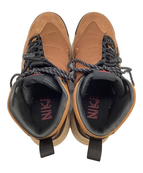 NIKE（ナイキ）NIKE (ナイキ) sacai (サカイ) ハイカットスニーカー ブラウン サイズ:26.5の古着・服飾アイテム