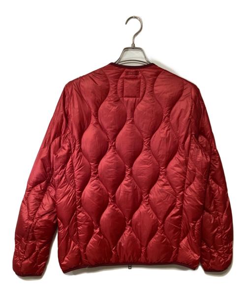 Columbia（コロンビア）Columbia (コロンビア) ライトダウンジャケット レッド サイズ:Mの古着・服飾アイテム