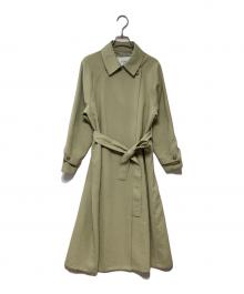 SLOBE IENA（スローブ イエナ）の古着「ウォッシャブルニュアンスコート」｜グリーン