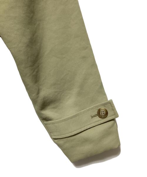 SLOBE IENA（スローブ イエナ）SLOBE IENA (スローブ イエナ) ウォッシャブルニュアンスコート グリーン サイズ:36の古着・服飾アイテム