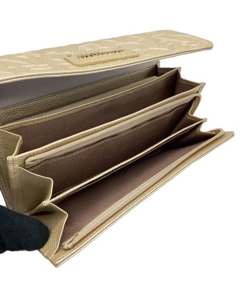 Pinky & Dianne（ピンキーアンドダイアン）Pinky & Dianne (ピンキーアンドダイアン) 長財布 ゴールド 未使用品の古着・服飾アイテム