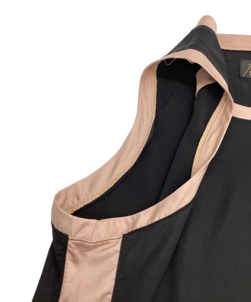 Needles（ニードルズ）Needles (ニードルズ) ノースリーブカットソー ブラック×ピンク サイズ:XSの古着・服飾アイテム