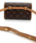 LOUIS VUITTON (ルイ ヴィトン) ポシェットフロランティーヌ ブラウン：40000円