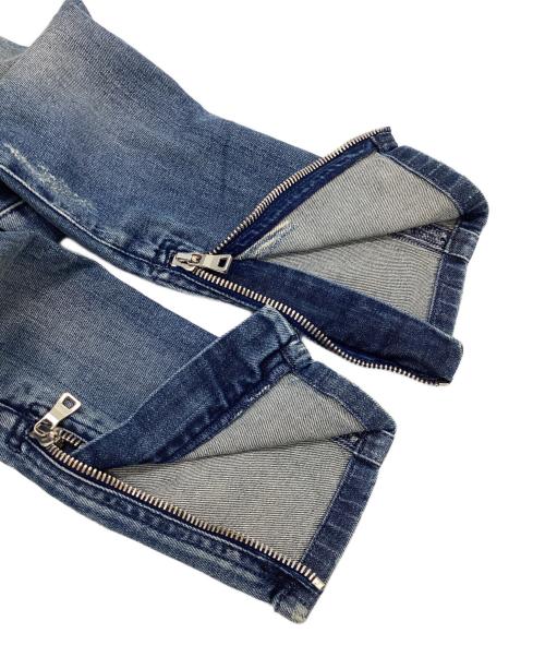 BALMAIN（バルマン）BALMAIN (バルマン) スキニーデニムパンツ ブルー サイズ:36の古着・服飾アイテム