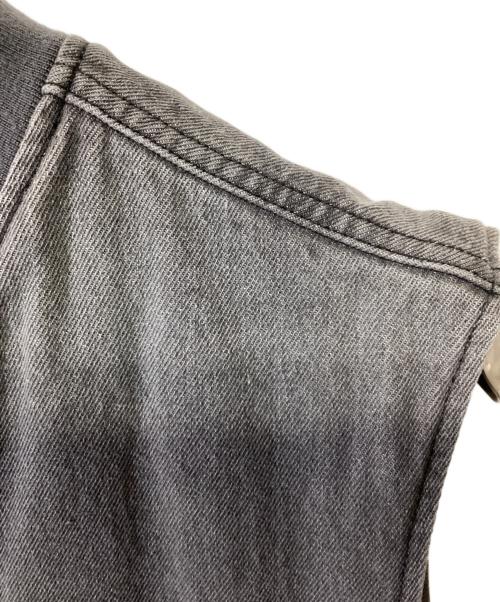 X-LARGE（エクストララージ）X-LARGE (エクストララージ) ジップベスト グレー サイズ:SIZE Lの古着・服飾アイテム