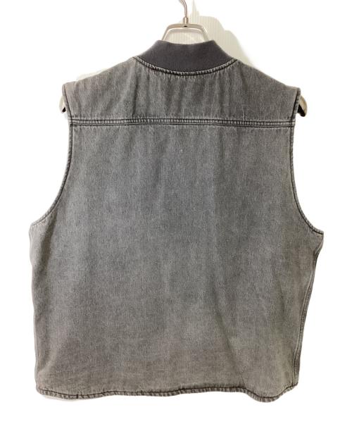 X-LARGE（エクストララージ）X-LARGE (エクストララージ) ジップベスト グレー サイズ:SIZE Lの古着・服飾アイテム