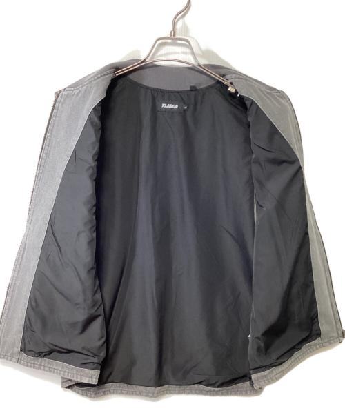 X-LARGE（エクストララージ）X-LARGE (エクストララージ) ジップベスト グレー サイズ:SIZE Lの古着・服飾アイテム