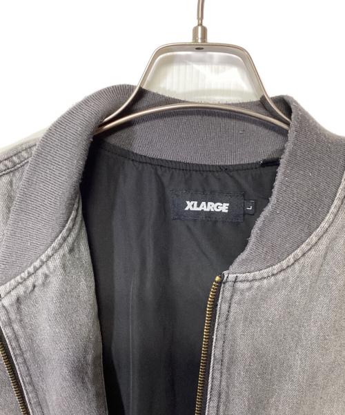 X-LARGE（エクストララージ）X-LARGE (エクストララージ) ジップベスト グレー サイズ:SIZE Lの古着・服飾アイテム