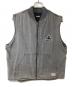 X-LARGE（エクストララージ）の古着「ジップベスト」｜グレー