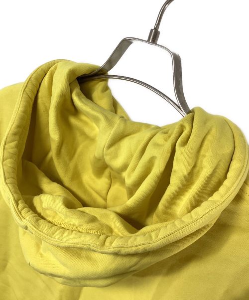 LOEWE（ロエベ）LOEWE (ロエベ) レザーパッチパーカー イエロー サイズ:Sの古着・服飾アイテム