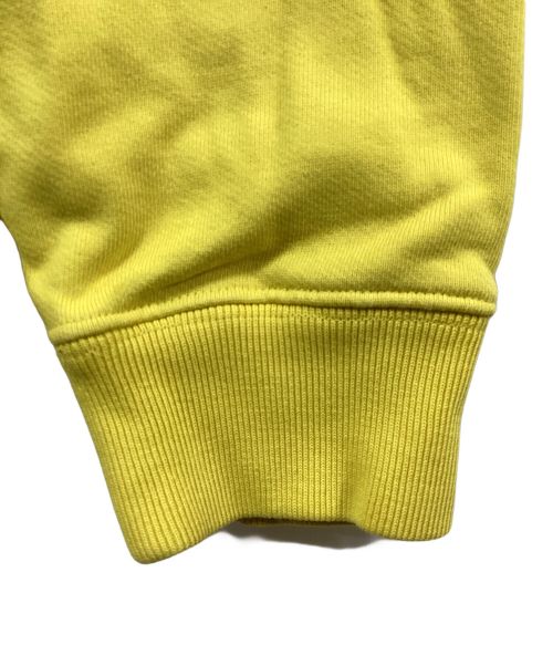 LOEWE（ロエベ）LOEWE (ロエベ) レザーパッチパーカー イエロー サイズ:Sの古着・服飾アイテム