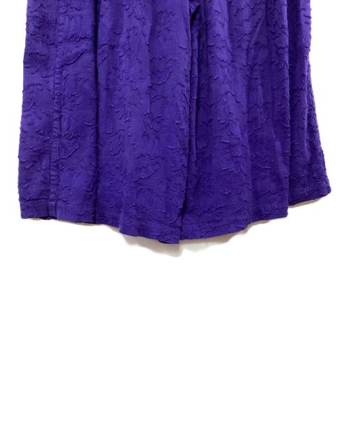 ISSEY MIYAKE me（イッセイ ミヤケ ミー）ISSEY MIYAKE me (イッセイ ミヤケ ミー) ワイドパンツ パープル サイズ:不明の古着・服飾アイテム