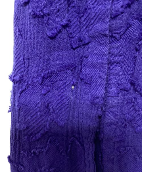 ISSEY MIYAKE me（イッセイ ミヤケ ミー）ISSEY MIYAKE me (イッセイ ミヤケ ミー) ワイドパンツ パープル サイズ:不明の古着・服飾アイテム