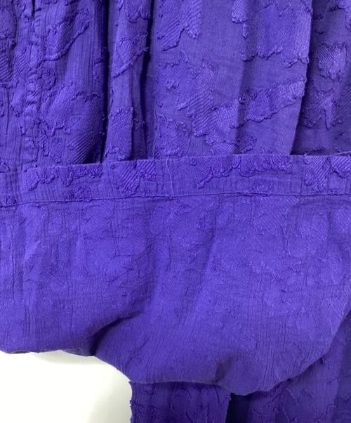 ISSEY MIYAKE me（イッセイ ミヤケ ミー）ISSEY MIYAKE me (イッセイ ミヤケ ミー) ワイドパンツ パープル サイズ:不明の古着・服飾アイテム