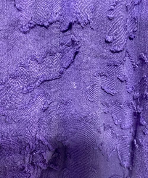 ISSEY MIYAKE me（イッセイ ミヤケ ミー）ISSEY MIYAKE me (イッセイ ミヤケ ミー) ワイドパンツ パープル サイズ:不明の古着・服飾アイテム