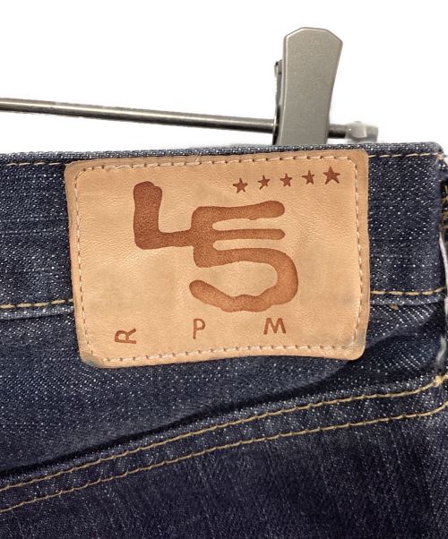 45R（フォーティファイブ・アール）45R (フォーティーファイブアール) 再び6.5空比古比女（焦） インディゴ サイズ:32の古着・服飾アイテム