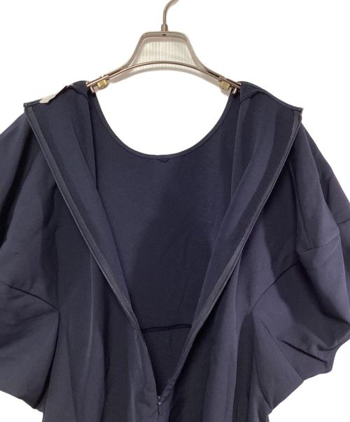 CLANE（クラネ）CLANE (クラネ) ランタンスリーブワンピース ネイビー サイズ:SIZE 1の古着・服飾アイテム