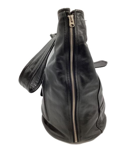 beautiful people（ビューティフルピープル）beautiful people (ビューティフルピープル) ライダースリバーシブルトート ブラックの古着・服飾アイテム