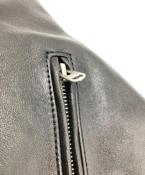 beautiful people（ビューティフルピープル）beautiful people (ビューティフルピープル) ライダースリバーシブルトート ブラックの古着・服飾アイテム