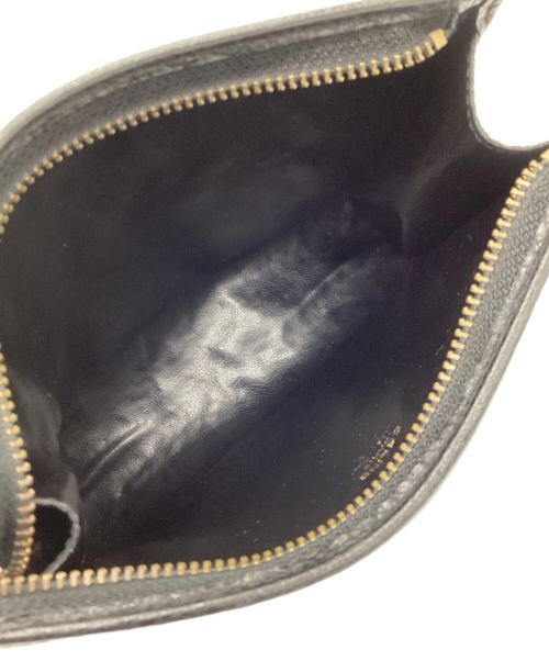 CELINE（セリーヌ）CELINE (セリーヌ) コスメポーチ ブラックの古着・服飾アイテム