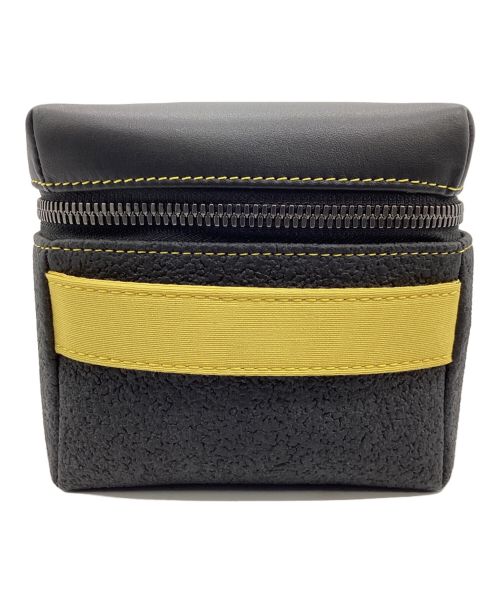 ROGER DUBUIS（ロジェデュブイ）ROGER DUBUIS (ロジェデュブイ) トラベルポーチ ブラック×イエローの古着・服飾アイテム