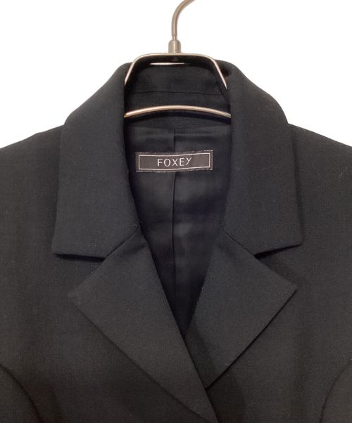 FOXEY（フォクシー）FOXEY (フォクシー) ロングワンピース ブラック サイズ:SIZE 38の古着・服飾アイテム