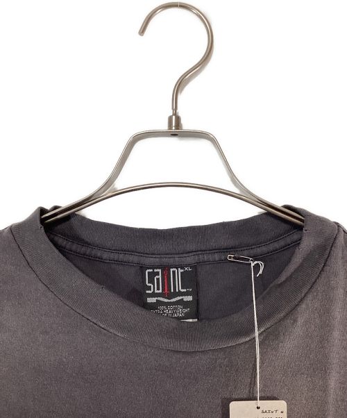 SAINT MICHAEL（セントマイケル）SAINT MICHAEL (セントマイケル) ヴィンテージ加工SKYプリントTシャツ ブラック サイズ:XLの古着・服飾アイテム