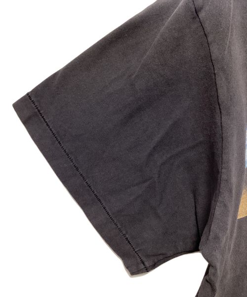 SAINT MICHAEL（セントマイケル）SAINT MICHAEL (セントマイケル) ヴィンテージ加工SKYプリントTシャツ ブラック サイズ:XLの古着・服飾アイテム