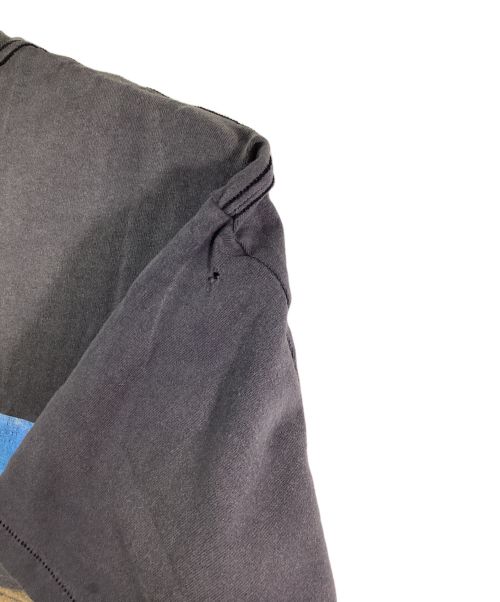 SAINT MICHAEL（セントマイケル）SAINT MICHAEL (セントマイケル) ヴィンテージ加工SKYプリントTシャツ ブラック サイズ:XLの古着・服飾アイテム