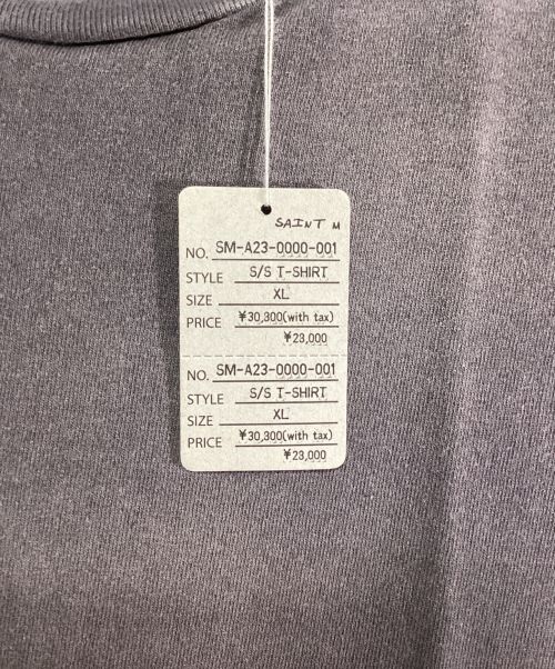 SAINT MICHAEL（セントマイケル）SAINT MICHAEL (セントマイケル) ヴィンテージ加工SKYプリントTシャツ ブラック サイズ:XLの古着・服飾アイテム