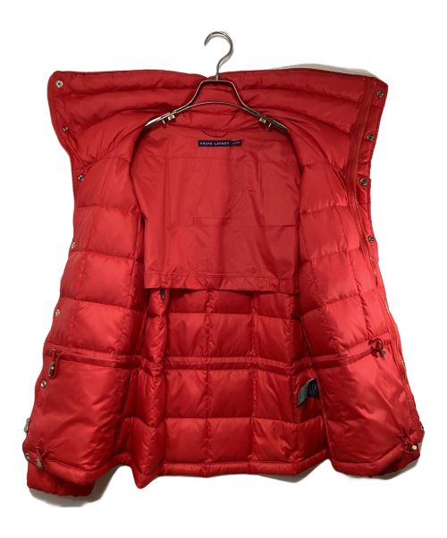 RALPH LAUREN（ラルフローレン）RALPH LAUREN (ラルフローレン) ダウンジャケット レッド サイズ:sの古着・服飾アイテム