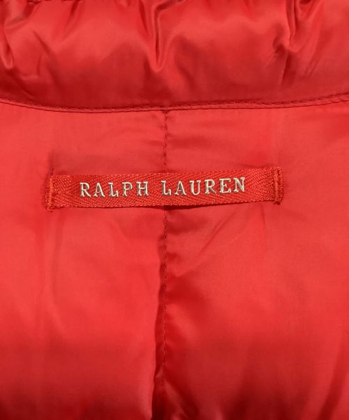 RALPH LAUREN（ラルフローレン）RALPH LAUREN (ラルフローレン) ダウンジャケット レッド サイズ:sの古着・服飾アイテム