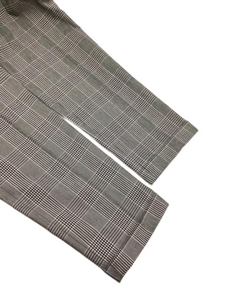 AULA AILA（アウラアイラ）AULA AILA (アウラアイラ) チェックパンツ グレー×ブラック 未使用品の古着・服飾アイテム