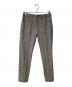 AULA AILA（アウラアイラ）の古着「チェックパンツ」｜グレー×ブラック