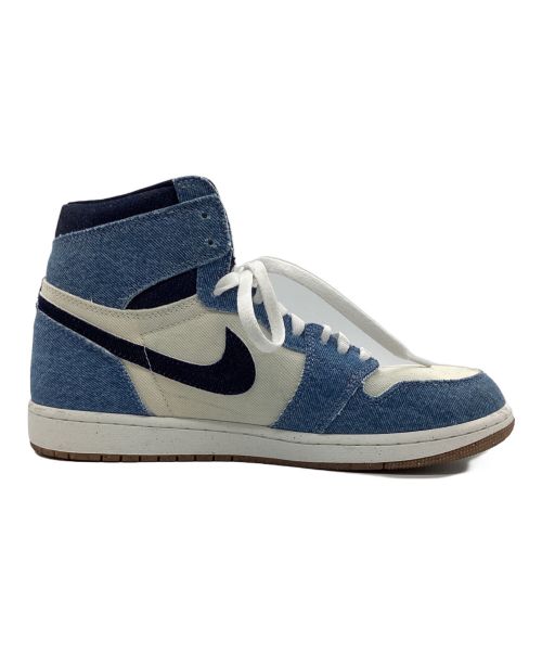 NIKE（ナイキ）NIKE (ナイキ) AIR JORDAN 1 RETRO HIGH OG インディゴ×ホワイト サイズ:US 10.5の古着・服飾アイテム