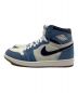 NIKE (ナイキ) AIR JORDAN 1 RETRO HIGH OG インディゴ×ホワイト サイズ:US 10.5：14000円