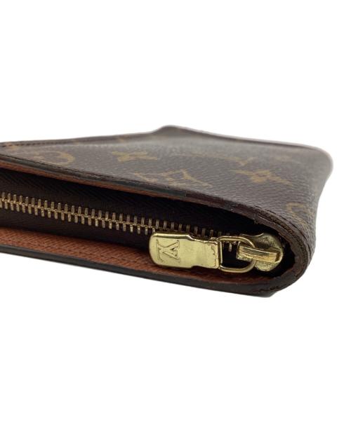 LOUIS VUITTON（ルイ ヴィトン）LOUIS VUITTON (ルイ ヴィトン) ポルトモネ・ジップ ブラウンの古着・服飾アイテム