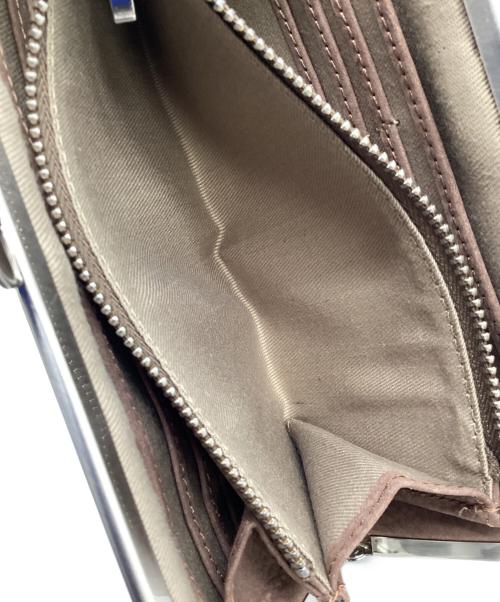 CREED（クリード）CREED (クリード) がま口財布 ブラウンの古着・服飾アイテム