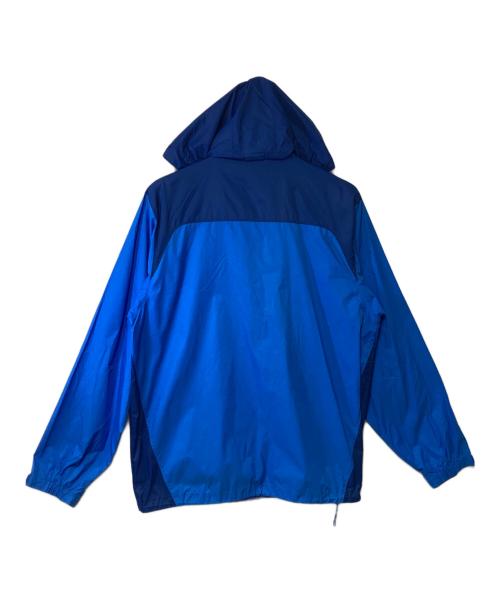 Columbia（コロンビア）Columbia (コロンビア) ナイロンパーカー ブルー×ネイビー サイズ:Mの古着・服飾アイテム