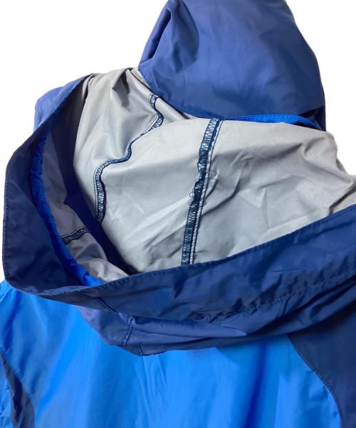 Columbia（コロンビア）Columbia (コロンビア) ナイロンパーカー ブルー×ネイビー サイズ:Mの古着・服飾アイテム