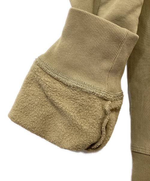 stussy（ステューシー）stussy (ステューシー) OVERDYED STOCK LOGO MOCK HALF ZIP カーキ サイズ:SIZE Mの古着・服飾アイテム