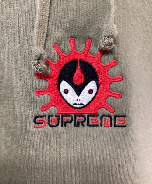 SUPREME（シュプリーム）SUPREME (シュプリーム) Vampire Hooded Sweatshirt カーキ サイズ:SIZE Sの古着・服飾アイテム