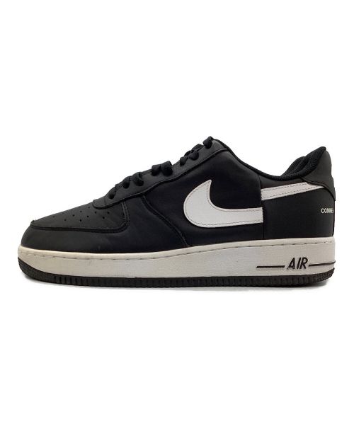 NIKE（ナイキ）NIKE (ナイキ) SUPREME (シュプリーム) COMME des GARCONS SHIRT (コムデギャルソンシャツ) AIR FORCE 1 / Supreme / CDG ブラック サイズ:US 9.5の古着・服飾アイテム