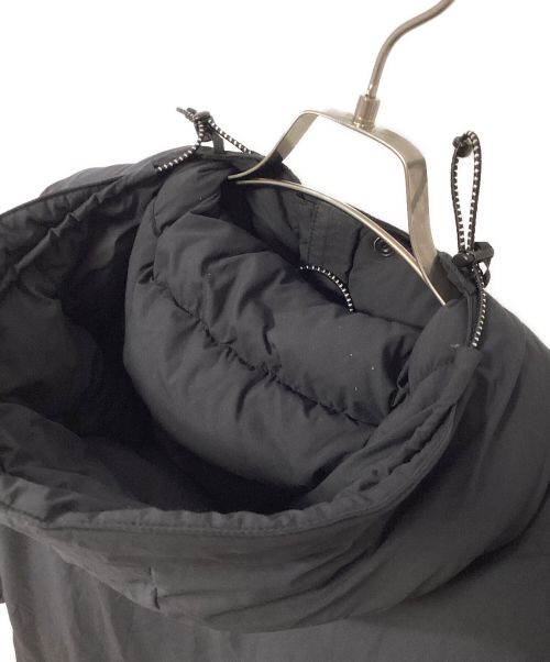 NANGA（ナンガ）NANGA (ナンガ) URBAN RESEARCH (アーバンリサーチ) NYLON STRETCH DOWN ブラック サイズ:size Lの古着・服飾アイテム