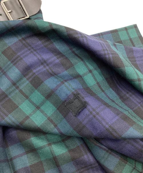 O'NEIL OF DUBLIN（オニールオブダブリン）O'NEIL OF DUBLIN (オニールオブダブリン) スカート ネイビー×グリーン サイズ:I 42の古着・服飾アイテム