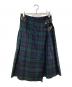 O'NEIL OF DUBLIN（オニールオブダブリン）の古着「スカート」｜ネイビー×グリーン