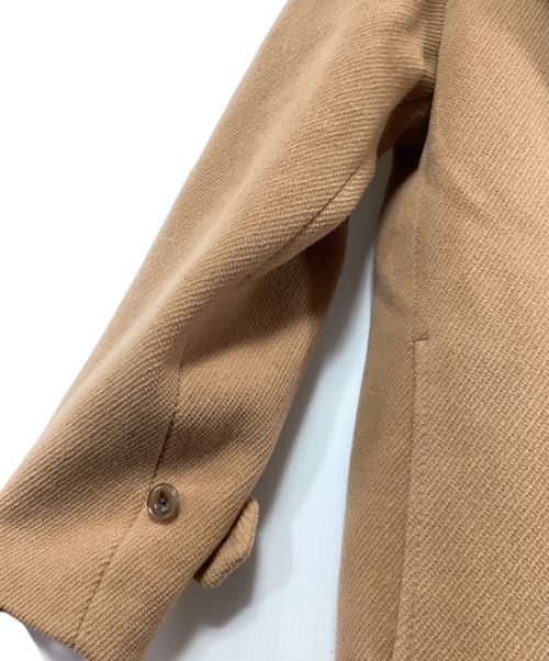 STEVEN ALAN（スティーブンアラン）STEVEN ALAN (スティーブンアラン) PILE MELTON HOOD COAT キャメル サイズ:SIZE Sの古着・服飾アイテム