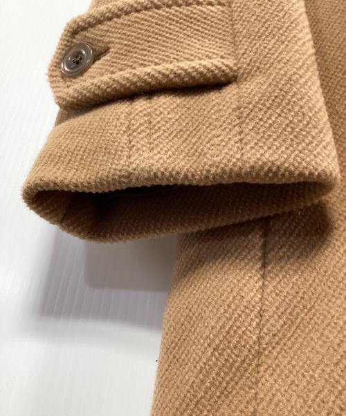 STEVEN ALAN（スティーブンアラン）STEVEN ALAN (スティーブンアラン) PILE MELTON HOOD COAT キャメル サイズ:SIZE Sの古着・服飾アイテム